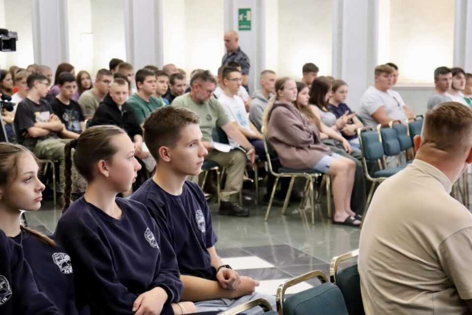 Uczestnicy spotkania na widowni